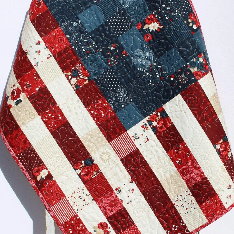 Early Access American Flag Quilt Faux Patchwork Home Decor Patriotic USA United States of America Red White Blue Small Table Decor Legacy Quilted Early Access American Flag Quilt Faux Patchwork Home Decor Patriotic USA United States of America Red White Blue Small Table Decor Legacy Quilted