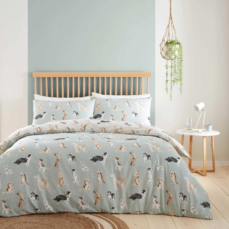 Cute Dogs Duvet Cover Set