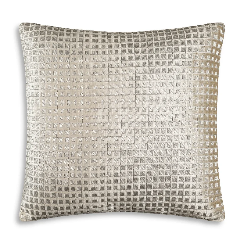 Elly Grey Gold Pillow