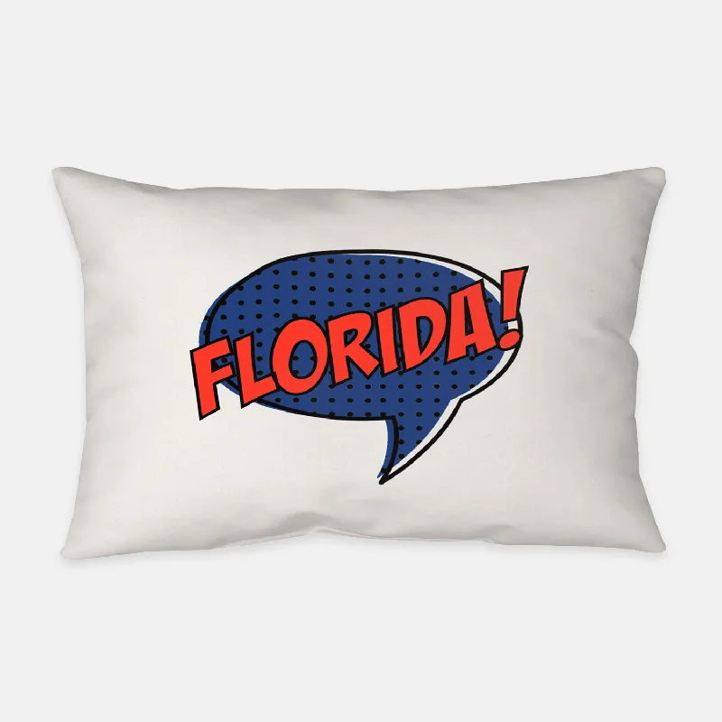 Florida, College! Pillow spirit prints