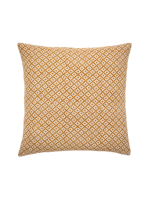 Kenya Ochre Decorative Pillow Cover