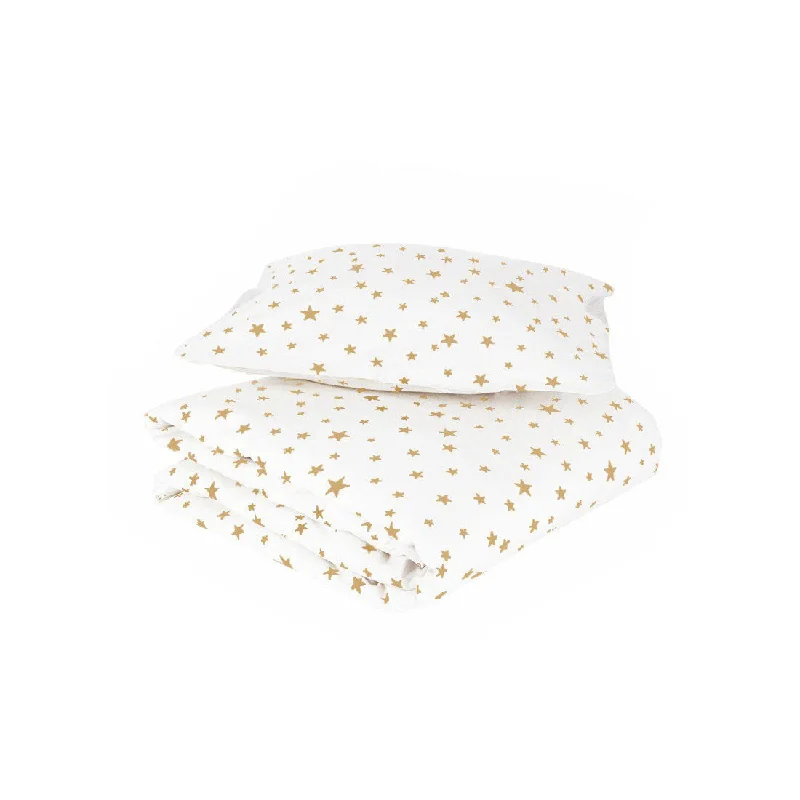 nobodinoz Duvet Single Mustard Stars