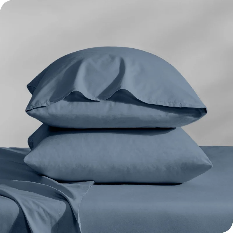 Organic Cotton Percale Pillowcase Set