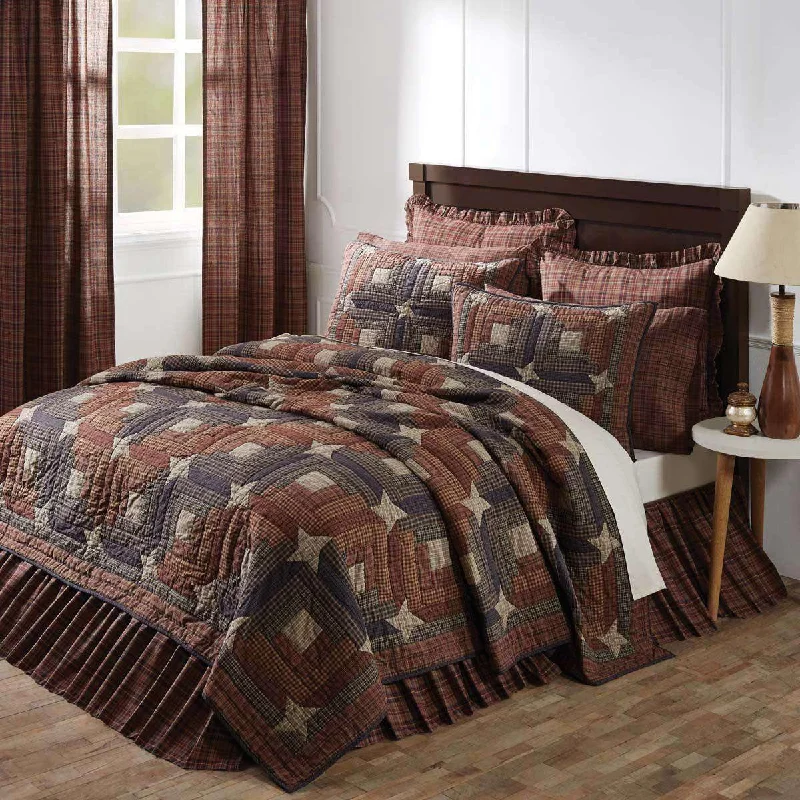 Parker Luxury King Quilt 120Wx105L VHC Brands