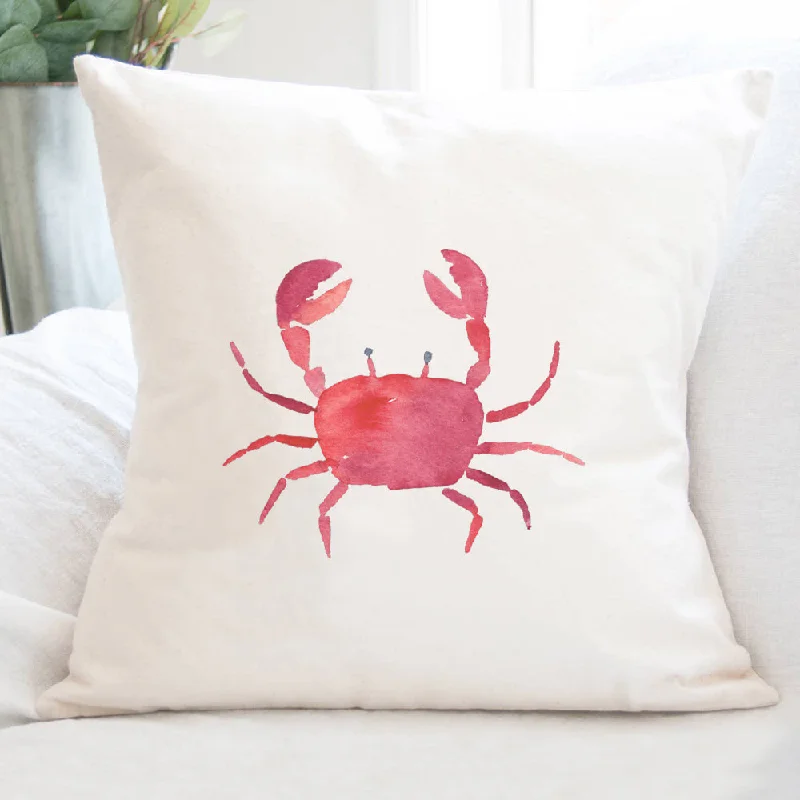 Red Crab - Square Canvas Pillow