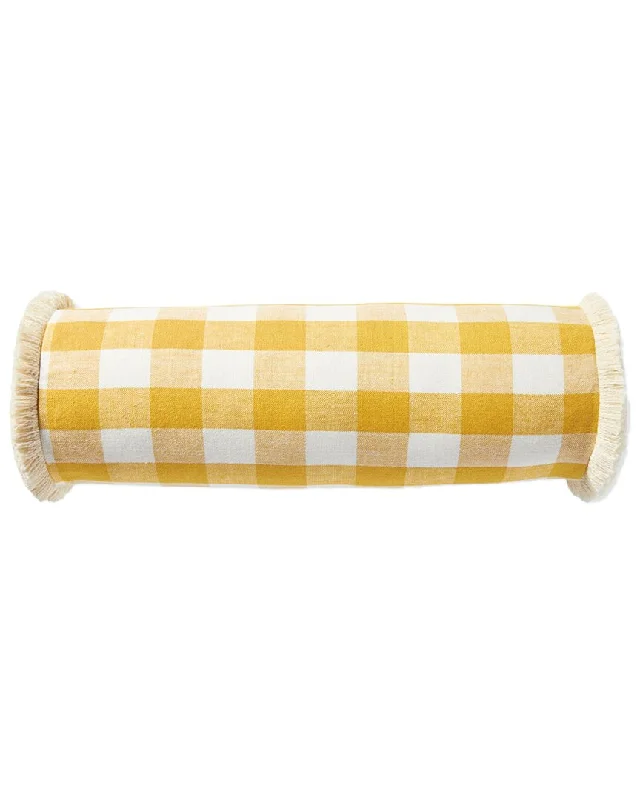 Serena & Lily Classic Linen Gingham Pillow