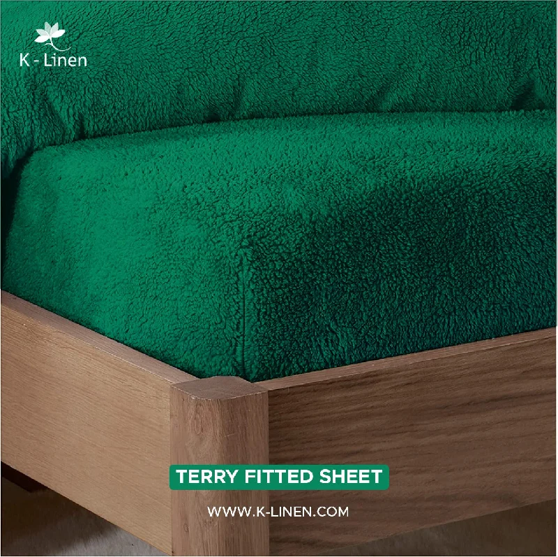 Terry Exclusive Sheet - Emerald Green