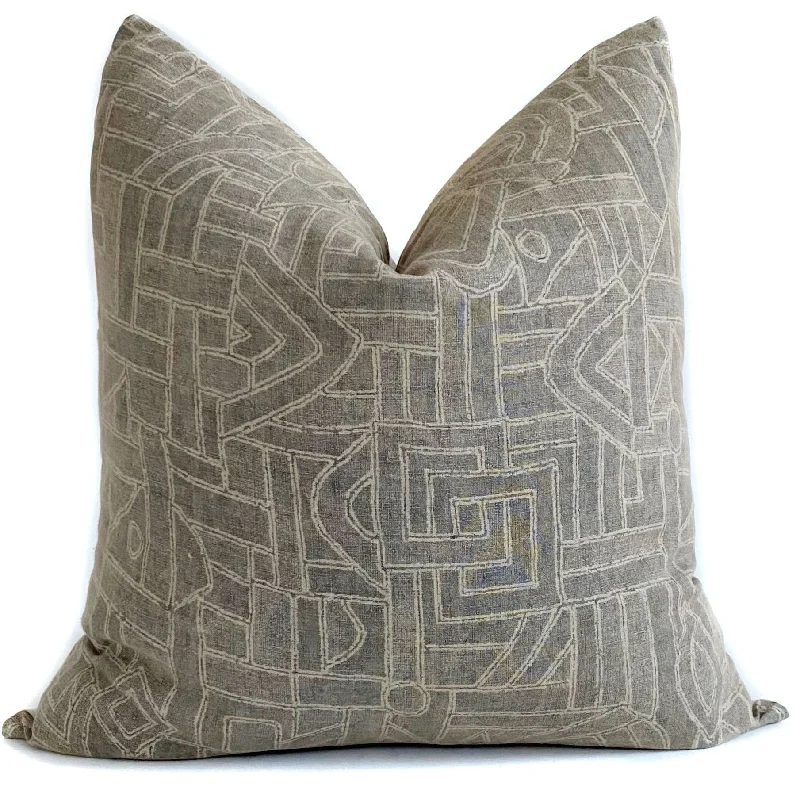 Tye Basalt Designer Pillow Cover