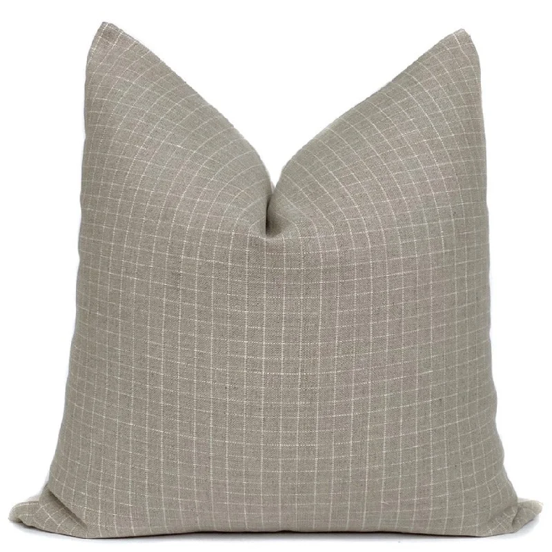 Dune Windowpane Pillow Cover