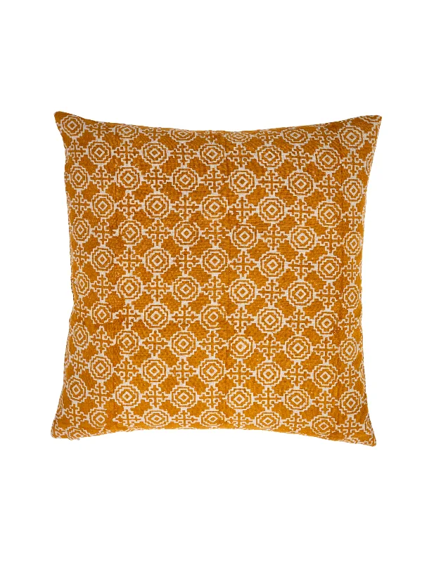 Yuma Ochre Pillow Cover