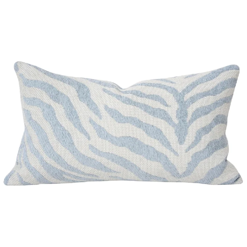 Zebra Textured Light Blue (Last Chance)